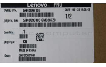 Lenovo 5H40U93106 FALCON 205W COOLER