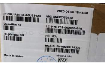 Lenovo 5H40U93124 AVC Tiny mini RPL H HS