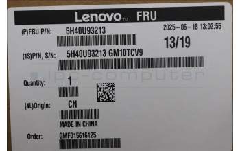 Lenovo 5H40U93213 17L I 125W ARL-S CPU Cooler