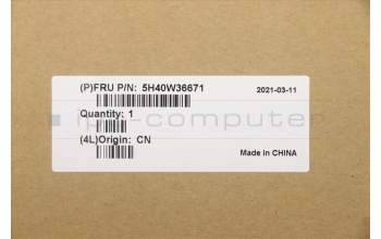 Lenovo 5H40W36671 HEATSINK CPU heatsink,w/Lüfter,Delta