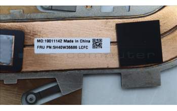 Lenovo 5H40W36686 HEATSINK CPU heatsink,w/Lüfter,UMA,Delta