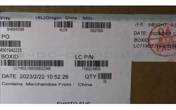 Lenovo 5H40X63388 HSINK FOR T580 INTEL VR R