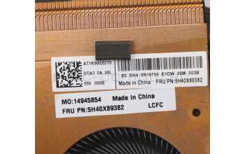 Lenovo 5H40X89382 HEATSINK FRU Lüfter+Heatsink N19P Delta
