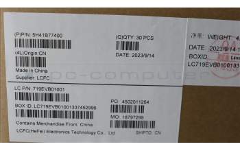 Lenovo 5H41B77400 Thermal Module KX3D5,UMA