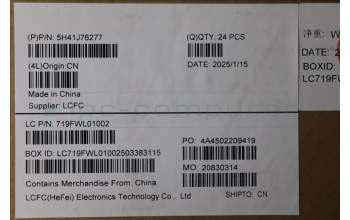 Lenovo 5H41J76277 CPU heatsink,w/fan