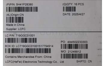 Lenovo 5H41P28380 Thermal Module MXCG0