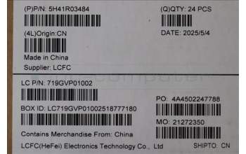 Lenovo 5H41R03484 Thermal Module MT040, UMA