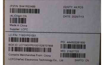 Lenovo 5H41R03489 HEATSINK ME040_UMA_THM_ASSY TOSHIBA,A.2