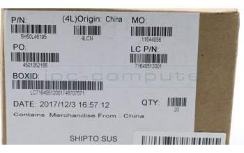 Lenovo 5H50L46195 Scharnier Scharnier L 80TX L+R