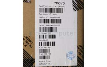 Lenovo 5H50S29009 Scharnier Scharnier H 82L5 L+R_UMA