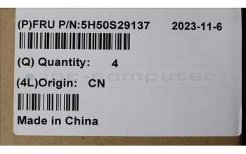 Lenovo 5H50S29137 Hinge R+L C 83DV T26