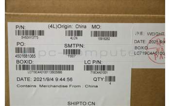 Lenovo 5H50W13773 Scharnier FRU Scharnier_ASSY_ACC_PL_WVA