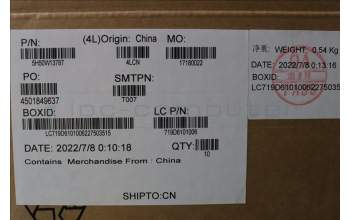 Lenovo 5H50W13787 Scharnier FRU ACCY KITS Scharnier AVC PC T14G3