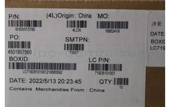 Lenovo 5H50W13789 HINGE ACCY KITS HINGE VOSO PC T14G3