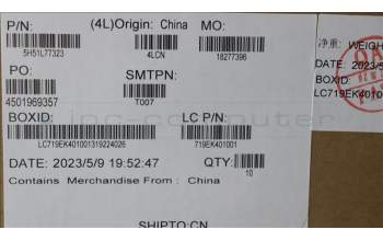 Lenovo 5H51L77323 FRU HINGE ACCY KITS KT6D0