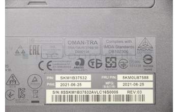 Lenovo 5KM0U87588 Keyboard_Mouse,2.4G,Bulgarian