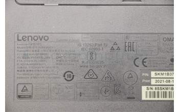 Lenovo 5KM0U87599 Keyboard_Mouse,2.4G,Hebrew,Black,Non_Backlight