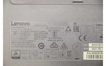 Lenovo 5KM0U87611 Keyboard_Mouse, 2.4G, Russian Cyrillic, Black, Non Backlight