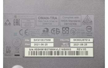 Lenovo 5KM0U87614 Keyboard_Mouse,2.4G,Estonian