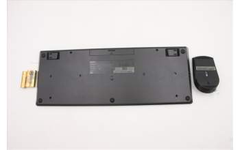 Lenovo 5KM0U87621 Keyboard_Mouse,2.4G,US English Euro,Black,Non_Backlight