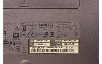 Lenovo 5KM0U87652 Keyboard_Mouse,Wireless,Hungarian,Black