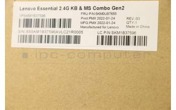 Lenovo 5KM0U87655 KYB_MOUSE WL KM Calliope BK JPN