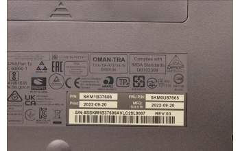 Lenovo 5KM0U87665 Keyboard_Mouse,Wireless,Spanish,Black,Non_Backlight