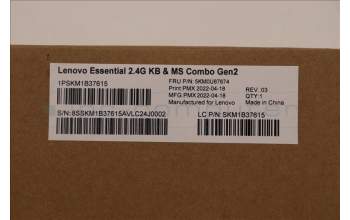 Lenovo 5KM0U87674 Keyboard_Mouse,Wireless,Arabic,Black,Non_Backlight