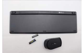 Lenovo 5KM0U87793 Keyboard_Mouse,2.4G,Dutch,Black