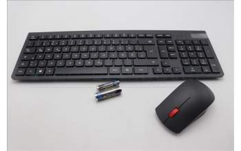 Lenovo 5KM0U87797 Keyboard_Mouse,2.4G,German,Black