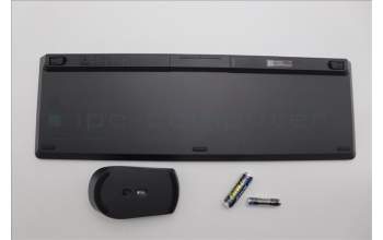 Lenovo 5KM0U87816 Keyboard_Mouse,2.4G,Swiss French/German,Black