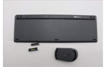 Lenovo 5KM0U87835 Keyboard_Mouse,2.4G,Arabic,Luna Grey