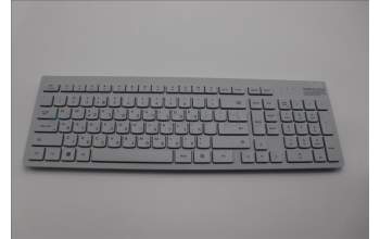 Lenovo 5KM0U87898 Keyboard_Mouse,2.4G,Hebrew,Cloud Grey