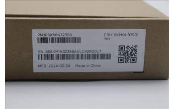 Lenovo 5KM0U87901 Keyboard_Mouse,2.4G,Italian,Cloud Grey