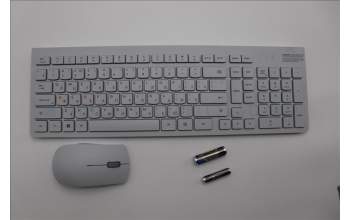 Lenovo 5KM0U87909 Keyboard_Mouse,2.4G,Russian Cyrillic,Cloud Grey