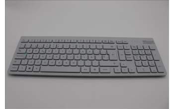Lenovo 5KM0U87912 Keyboard_Mouse,2.4G,Spanish,Cloud Grey