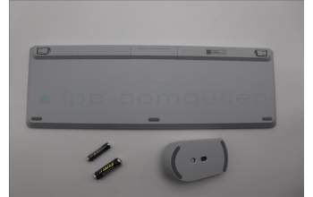 Lenovo 5KM0U87918 Keyboard_Mouse,2.4G,UK English,Cloud Grey