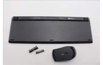 Lenovo 5KM0U87934 AI Keyboard_Mouse,2.4G,Belgium English,Black
