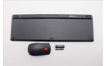 Lenovo 5KM0U87939 AI Keyboard_Mouse,2.4G,Danish,Black