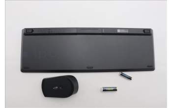 Lenovo 5KM0U87940 AI Keyboard_Mouse,2.4G,Dutch,Black