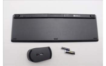 Lenovo 5KM0U87956 AI Keyboard_Mouse,2.4G,Portuguese,Black