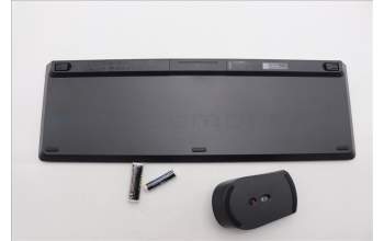 Lenovo 5KM0U87961 AI Keyboard_Mouse,2.4G,Spanish,Black