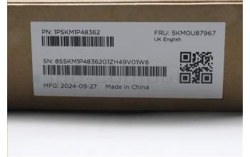 Lenovo 5KM0U87967 AI Keyboard_Mouse,2.4G,UK English,Black