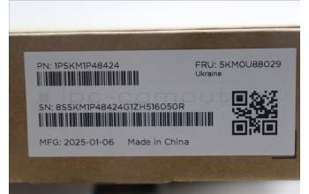 Lenovo 5KM0U88029 AI Keyboard_Mouse,2.4G,Ukraine,Cloud Grey