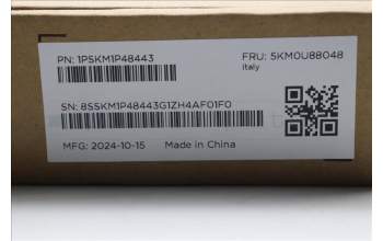 Lenovo 5KM0U88048 AI Keyboard_Mouse, 2.4G, Italy, Cloud Grey, Darker Wheel