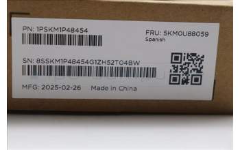 Lenovo 5KM0U88059 AI Keyboard_Mouse,2.4G,Spanish,Cloud Grey