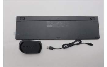 Lenovo 5KM0U88181 AI Keyboard_Mouse, Wireless, Hebrew, Storm Grey