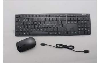 Lenovo 5KM0U88200 AI Keyboard_Mouse, Wireless, Czech/Slovakian, Storm Grey