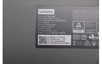Lenovo 5KM0U88201 Keyboard_Mouse, Wireless, English, Luna Grey