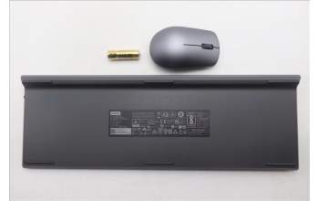 Lenovo 5KM0U88205 Keyboard_Mouse, Wireless, Belgium English, Luna Grey